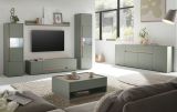 TV-Lowboard Center in Salbei und Barista Eiche TV Unterteil 170 cm