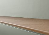 Wohnwand Center in Salbei und Barista Eiche Wohnkombination Set 3-teilig 343 cm