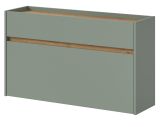 Schuhkipper Borga in Salbei und Artisan Eiche Schuhschrank h�ngend 110 cm