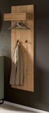 Garderobenpaneel Borga in Artisan Eiche Wandgarderobe 50 x 160 cm