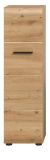 Badezimmer Kommode Cover in Artisan Eiche Badkommode h�ngend / stehend 30 x 106 cm