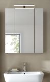Badezimmer Spiegelschrank Cover in Artisan Eiche 60 x 70 cm, Badschrank 3-t�rig / 3D