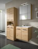 Badezimmer Spiegelschrank Cover in Artisan Eiche 60 x 70 cm, Badschrank 3-t�rig / 3D