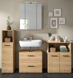 Badm�bel Set 4-teilig Cover in Artisan Eiche Badkombination 180 x 185 cm
