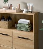 Badm�bel Set 4-teilig Cover in Artisan Eiche Badkombination 180 x 185 cm