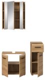 Badm�bel Set 3-teilig Cover in Artisan Eiche Badkombination 105 x 185 cm