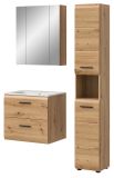 Badm�bel Set 3-teilig Cover in Artisan Eiche Badkombination 105 x 185 cm
