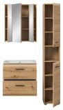 Badm�bel Set 3-teilig Cover in Artisan Eiche Badkombination 105 x 185 cm