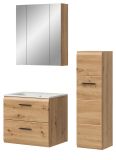 Badm�bel Set 3-teilig Cover in Artisan Eiche Badkombination 105 x 185 cm