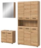 Badm�bel Set 3-teilig Cover in Artisan Eiche Badkombination 165 x 185 cm