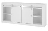 Sideboard Miami in wei� Hochglanz Kommode 201 x 92 cm, Soft-Close