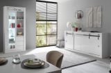 Sideboard Miami in wei� Hochglanz Kommode 201 x 92 cm, Soft-Close