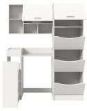Waschmaschinenschrank Flexy in wei� Set 4-teilig 155 x 196 cm