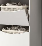 Waschmaschinenschrank Flexy in wei� Set 8-teilig 300 x 196 cm