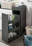 Waschmaschinenumbau Set Flexy in grau 2-teilig �berbauschrank und Anstellregal