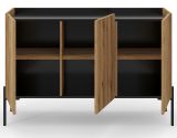 Sideboard Norick in Evoke Eiche Kommode 120 x 81 cm, Soft-Close