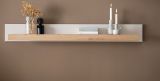 Wandboard Kiruma in Kaschmir und Artisan Eiche Wandregal 159 cm