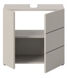Waschbeckenunterschrank Larik in Kaschmir Badezimmer Unterschrank 60 x 56 cm