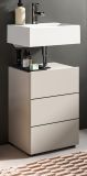 Waschbeckenunterschrank Larik in Kaschmir Badezimmer Unterschrank 38 x 56 cm