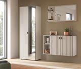 Garderobe Set 3-teilig Loreno in Kaschmir 191 x 192 cm