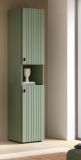 Flurschrank Loreno in gr�n, Schuhschrank 40 x 192 cm