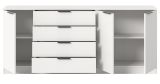 Sideboard Swan in wei� Kommode 185 x 80 cm