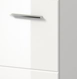 Vitrine Cover in wei� Hochglanz Vitrinenschrank 60 x 160 cm