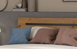 Bett Cooper in Artisan Eiche und grau Stauraumbett mit 3 x Bettschubkasten Liegefl�che 140 x 200 cm