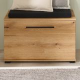 Garderobe Sitzbank Design-D in Evoke Eiche 80 x 50 cm