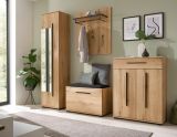 Garderobe Sitzbank Design-D in Evoke Eiche 80 x 50 cm