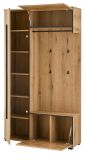 Kompaktgarderobe Design-D in Evoke Eiche 111 x 200 cm