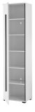 Schuhschrank Design-D in wei� Hochglanz 50 x 200 cm
