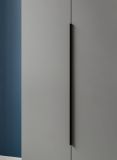 Kleiderschrank Swan in grau Dreht�renschrank 3-t�rig 120 x 181 cm