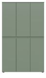 Mehrzweckschrank Assino in Gr�n 105 x 175 cm