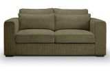 Sofa Canedo in khaki Cord Couch 2,5-Sitzer 200 cm