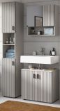 Waschbeckenunterschrank Livia in Kaschmir Badezimmer Unterschrank 60 cm
