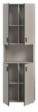 Badezimmer Hochschrank Livia in Kaschmir Badschrank 60 x 192 cm