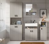 Badm�bel Set 4-teilig Livia in Kaschmir Badkombination 180 x 192 cm