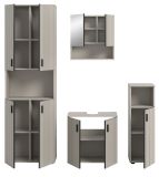 Badm�bel Set 4-teilig Livia in Kaschmir Badkombination 180 x 192 cm