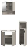 Badm�bel Set 3-teilig Livia in Kaschmir Badkombination 105 x 180 cm