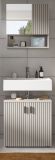 Badm�bel Set 2-teilig Livia in Kaschmir Badkombination 60 x 180 cm