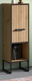 Badezimmer Kommode Scana in Artisan Eiche Badkommode 30 x 101 cm, Soft-Close