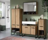 Badezimmer Kommode Scana in Artisan Eiche Badkommode 30 x 101 cm, Soft-Close