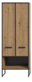 Badezimmer Hochschrank Scana in Artisan Eiche Badschrank 59 x 159 cm, Soft-Close