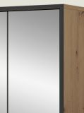 Badm�bel Set 3-teilig Scana in Artisan Eiche Badkombination 125 x 192 cm, Soft-Close