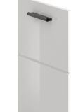 Badm�bel Set 2-teilig Talerno in wei� Hochglanz Badkombination 40 x 191 cm