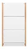 Schuhkipper Malta in Wei� mit Artisan Eiche 70 x 125 cm