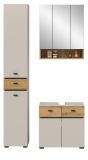 Badm�bel Set Matteo in Kaschmir und Evoke Eiche Badkombination 107 x 191 cm