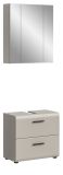 Badm�bel Set 2-teilig Cover in Kaschmir / Sand, Badkombination 60 x 185 cm