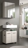 Badm�bel Set 2-teilig Cover in Kaschmir Badkombination auf Rollen 60 x 185 cm